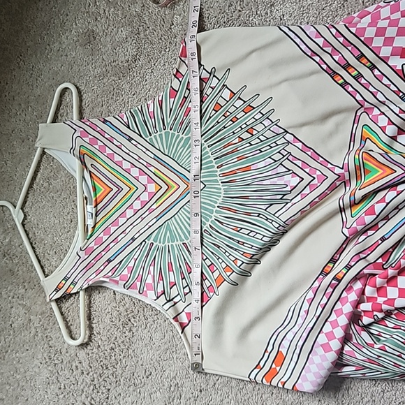 Mara Hoffman Sleeveless Checkered Swing Dress with Pockets Medium - Picture 8 of 8